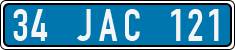 License plate of Turkey, Police