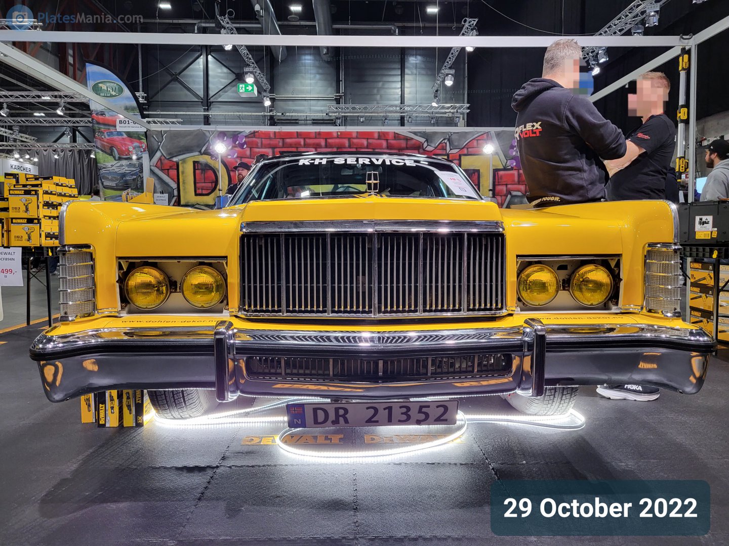 DR 21352, Lincoln Continental 5th gen 2-door Coupé (60), facelift, 1974–1979
