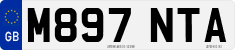 License plate of the United Kingdom, 1983 year system