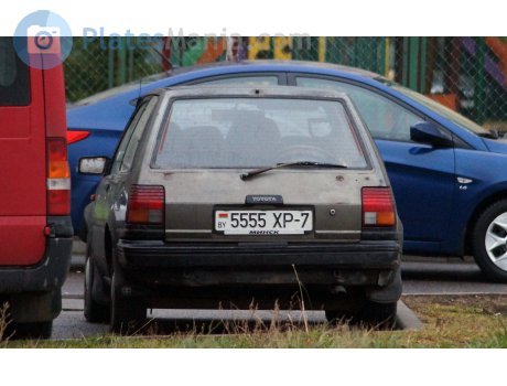 5555 XP-7, Toyota Starlet