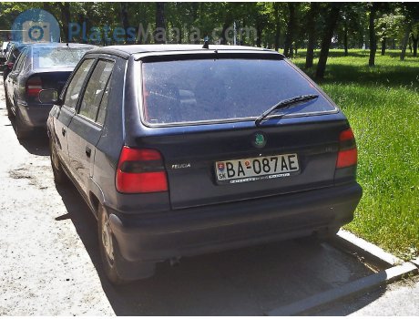 BA-087AE, Skoda Felicia