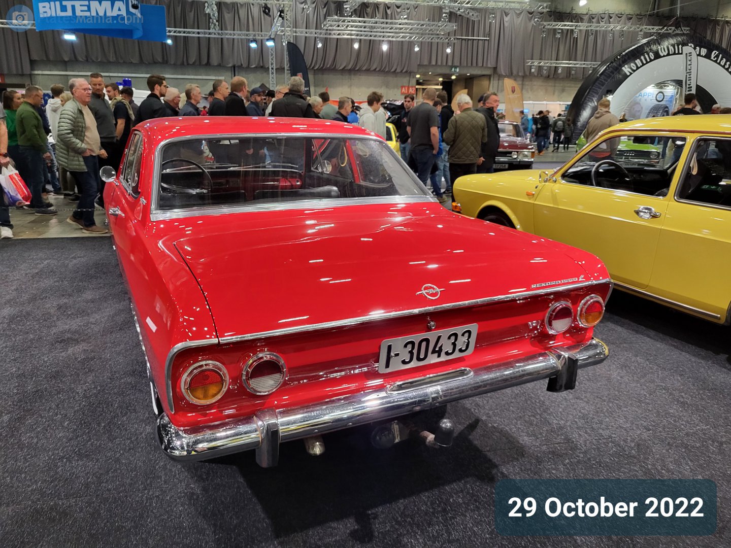 I-30433, Opel Rekord 2nd gen Coupé (B), 1965–1966