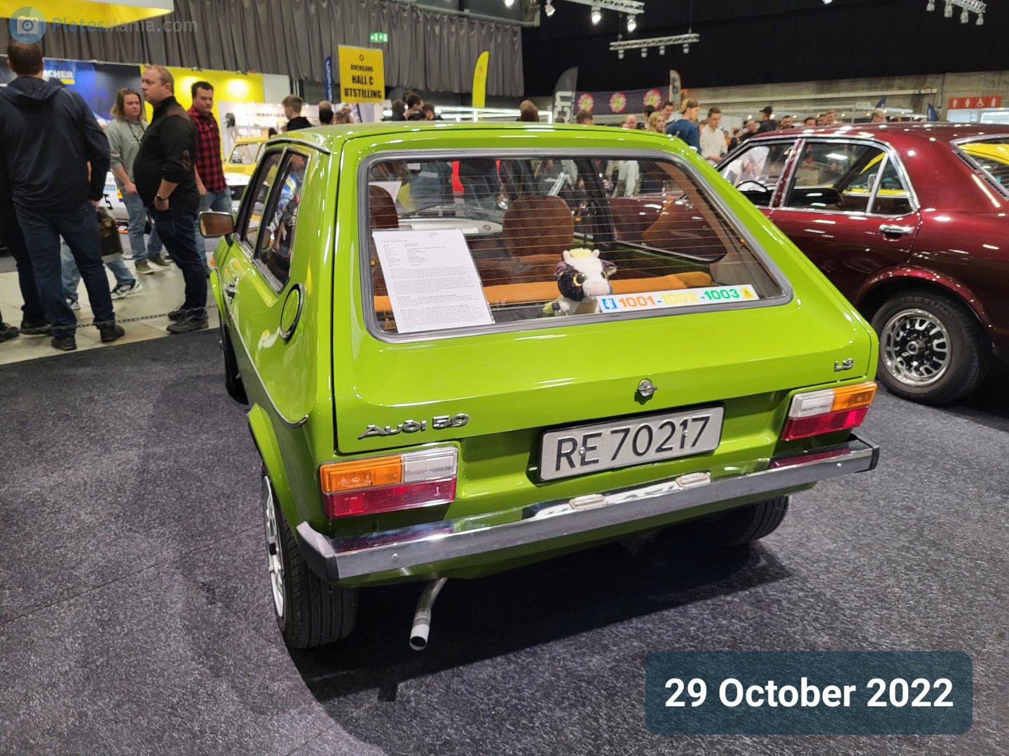 RE 70217, Audi 50 1st gen (86), 1974–1978