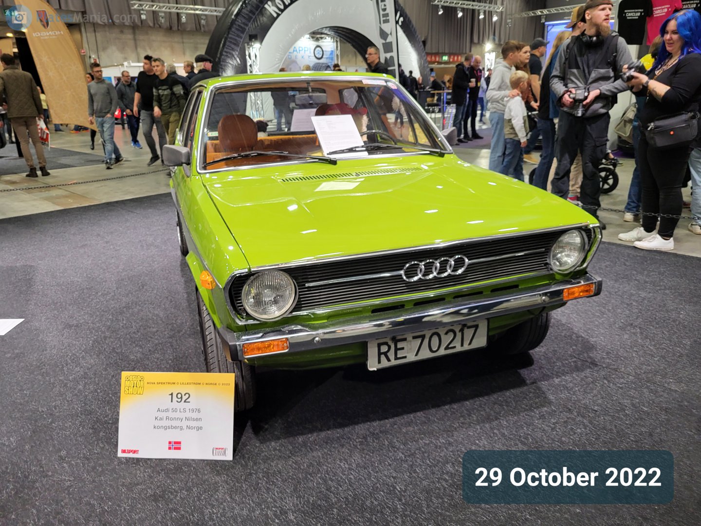 RE 70217, Audi 50 1st gen (86), 1974–1978