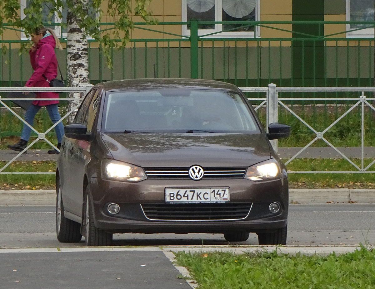 "в 647 кс 147" photos Volkswagen Polo. Russia