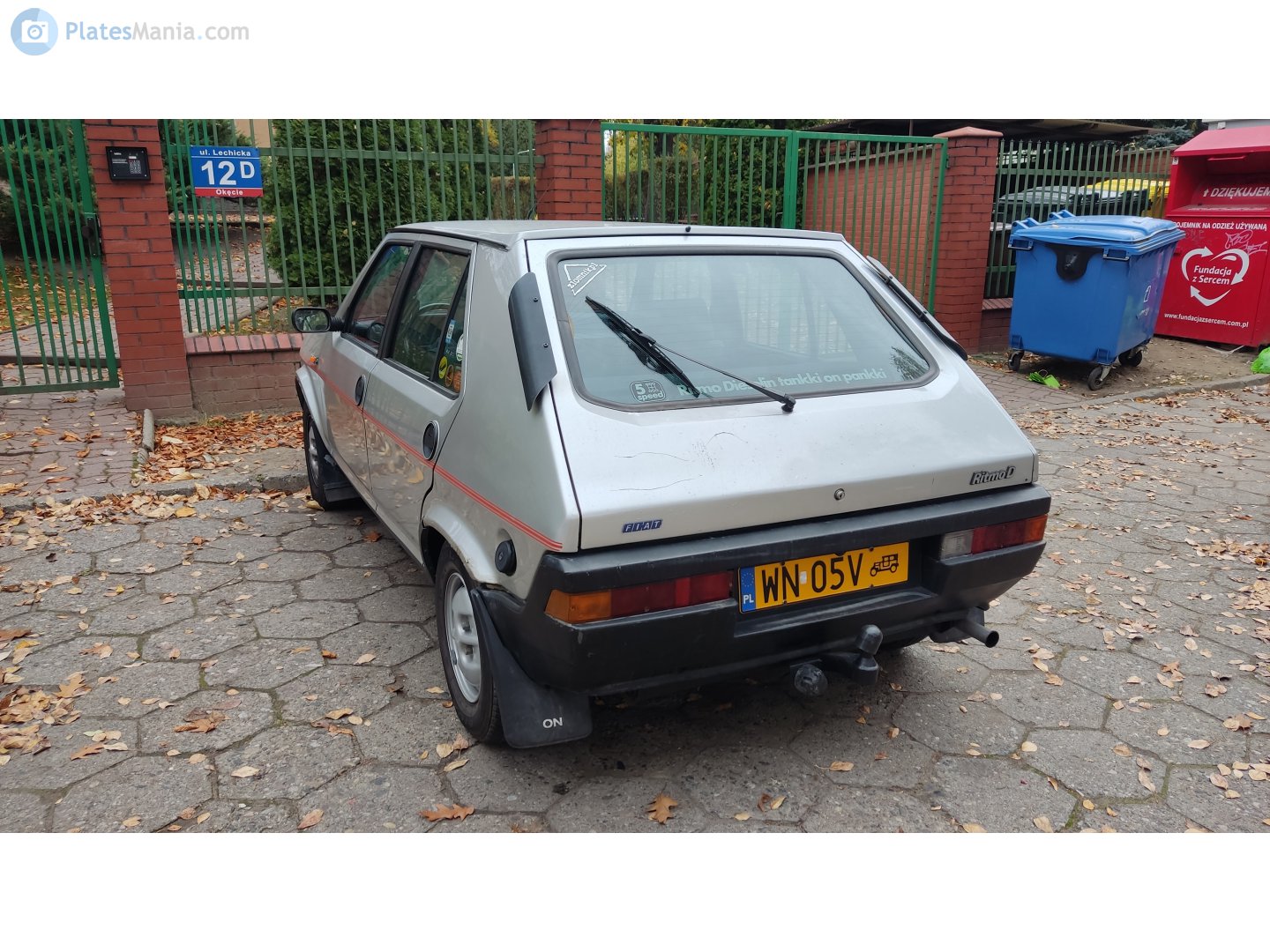 WN 05V, FIAT Ritmo 1st gen 5-door Hatch (138), 1978–1982