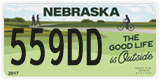 Nebraska, Specialty plates (123AB)