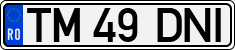 License plate of Romania, Regular plates