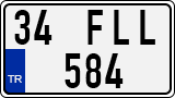 License plate of Turkey, Regular plates
