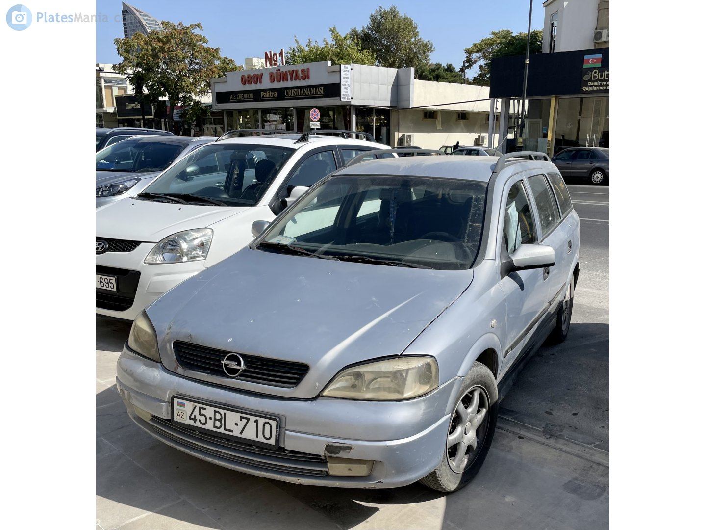 45 BL 710, Opel Astra 2nd gen Caravan Wagon (G; T98), 1998–2009