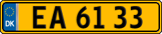 License plate of Denmark, Commercial vehicles