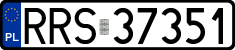 License plates of Poland, Regular car plates
