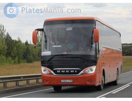 н163сх159, Ankai HFF6124