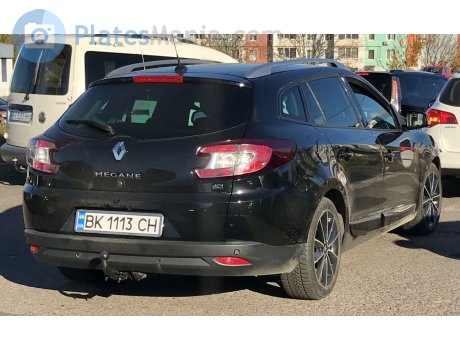 BK 1113 CH, Renault Mégane