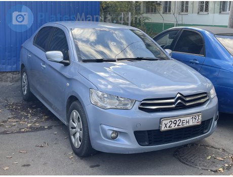 х292ен193, Citroёn C-Elysée