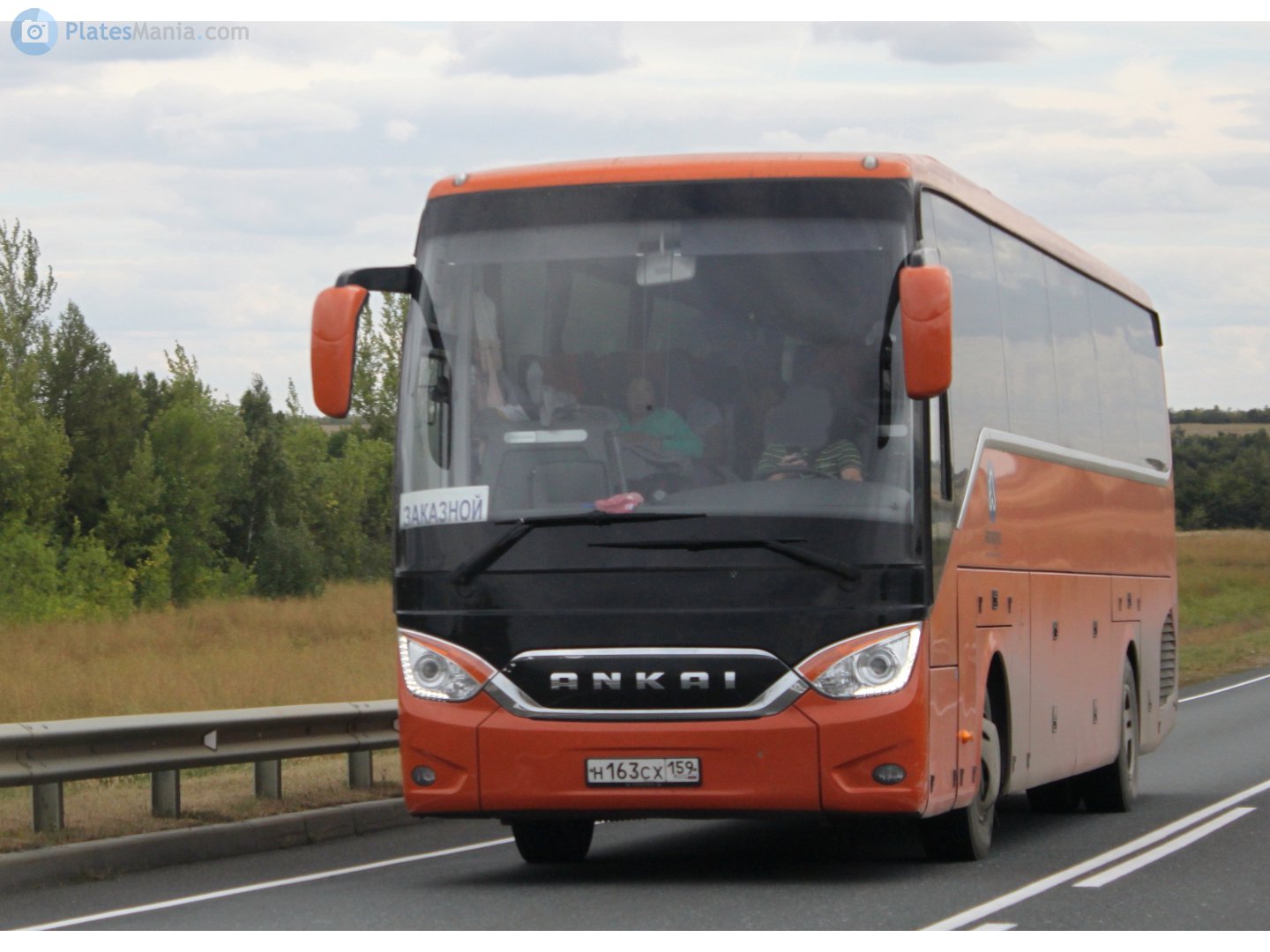 н 163 сх 159, Ankai HFF6124 