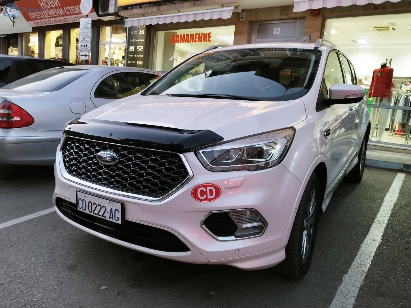 CD 0222 AG, Ford Kuga 2nd gen (C520), facelift, 2016–2019 (­–present for CN-market)