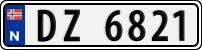 License plate of Norway, Trailers, motorcycles, special vehicles
