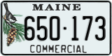 Maine, Specialty plates (123-456)