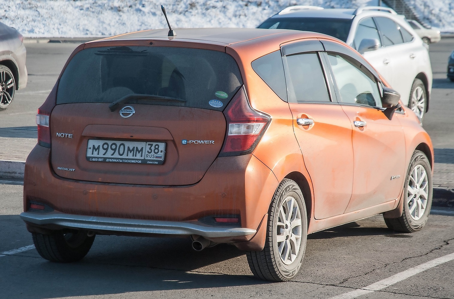 м 990 мм 38, Nissan Note 2nd gen (E12), 2012–2020