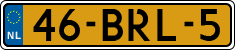 License plate of the Netherlands, Heavy Commercial Vehicles (1994 system)