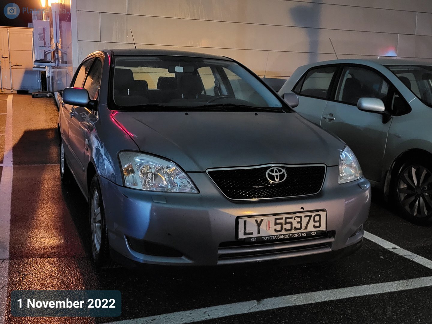 LY 55379, Toyota Corolla 9th gen 5-door Hatch (don't set)