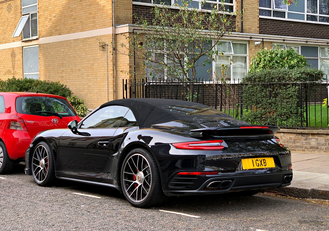 1GXB, Porsche 911 7th gen Cabrio (991.2), facelift, 2015–2019