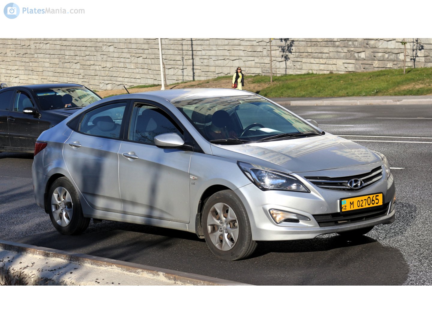 M 027065, Hyundai Accent 4th gen Sedan (RB), facelift, 2014–2019