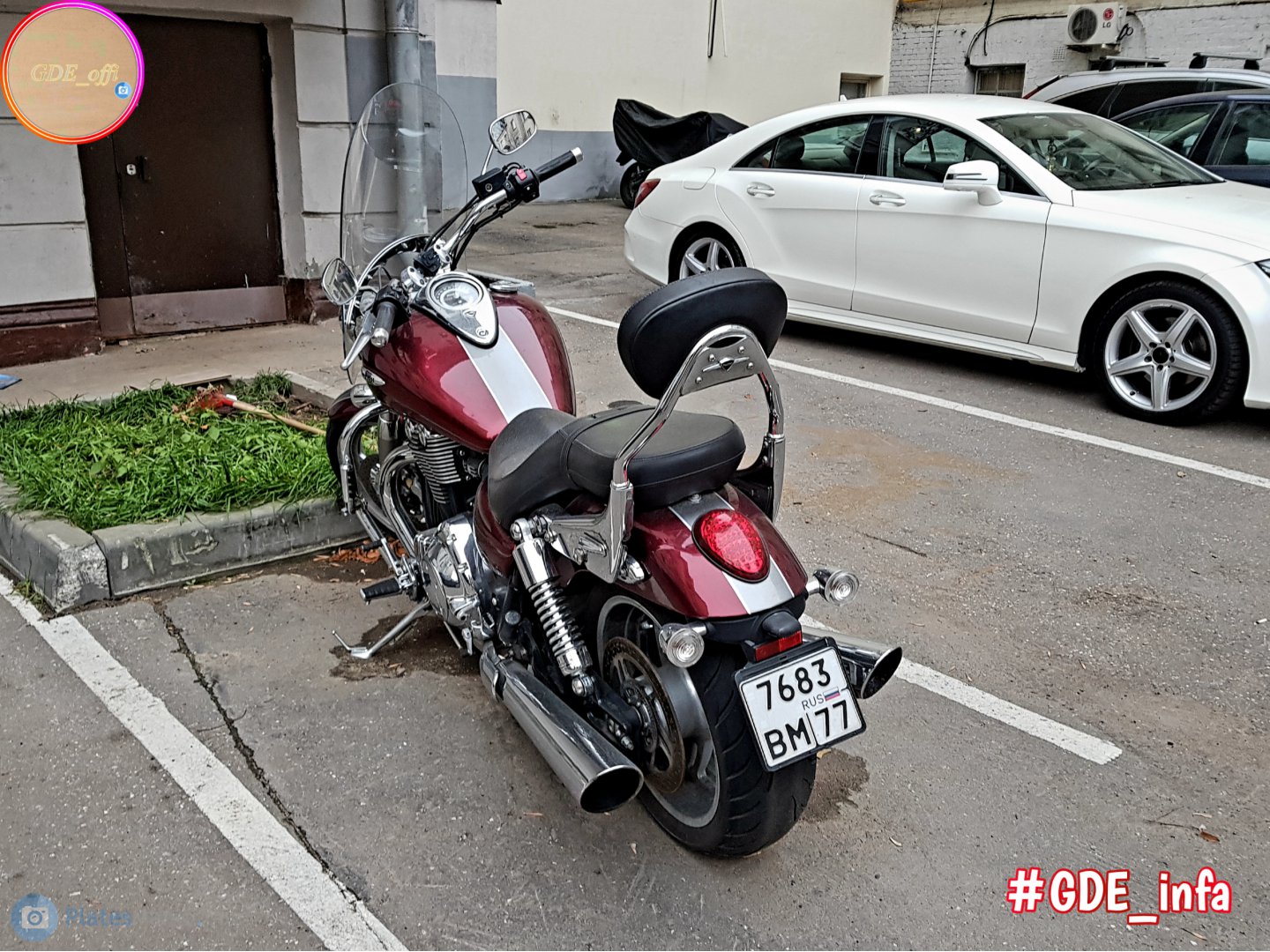 7683 вм 77, Triumph Motorcycles Thunderbird 