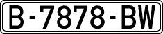 License plates of Spain, 1971 year series