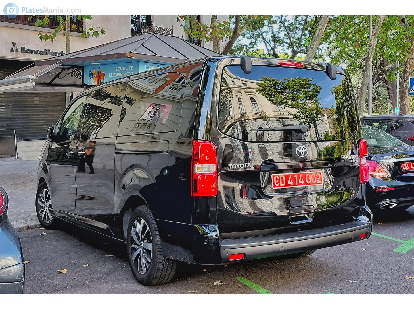 CD 414 002, Toyota ProAce 2nd gen Verso Passenger Van (K0), 2016­–2024