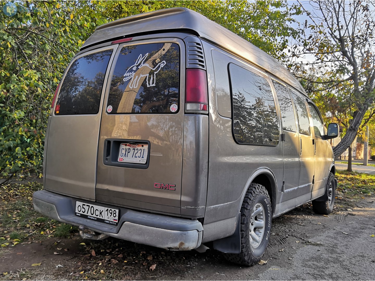 о 570 ск 198, GMC Savana 1st gen, 1996-2002