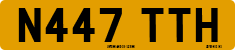 License plate of the United Kingdom, 1983 year system