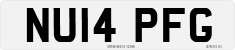 License plate of the United Kingdom, 2001 year system
