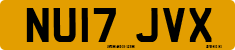 License plate of the United Kingdom, 2001 year system
