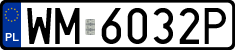 License plates of Poland, Regular car plates