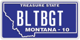 Montana, Vanity Plates
