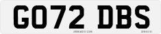 License plate of the United Kingdom, 2001 year system