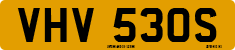 License plate of the United Kingdom, 1963 year system