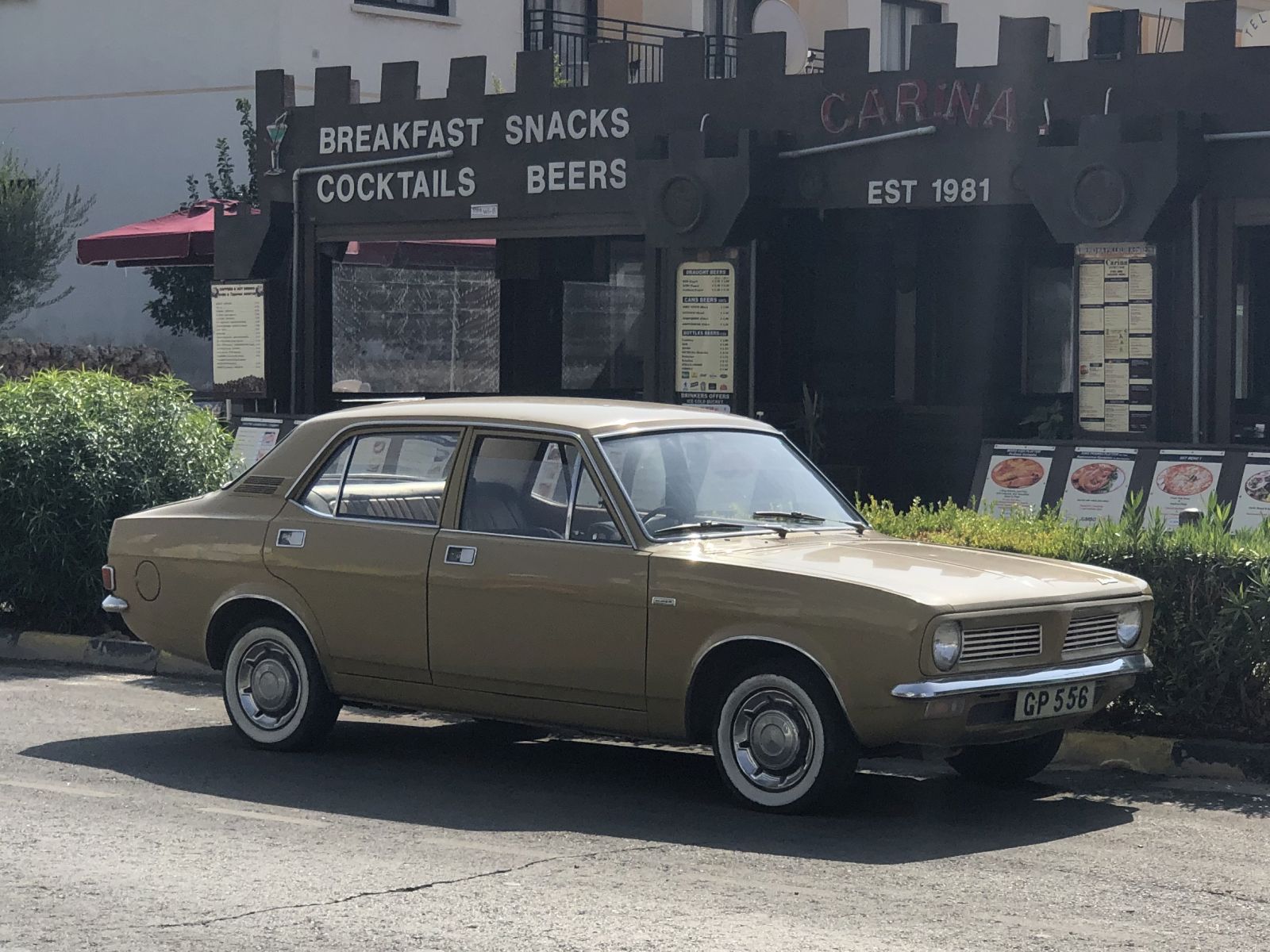 GP 556, Morris Marina 1st gen Sedan (ADO28), 1971–1980