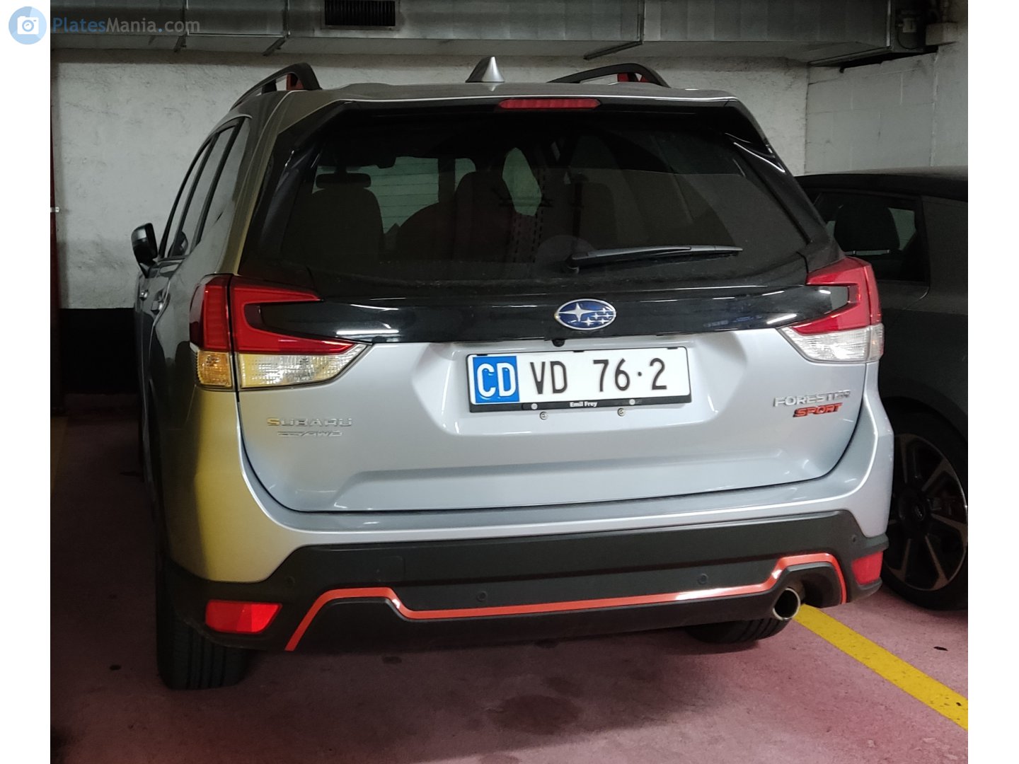 CD VD 76-2, Subaru Forester 5th gen (SK), 2018­–