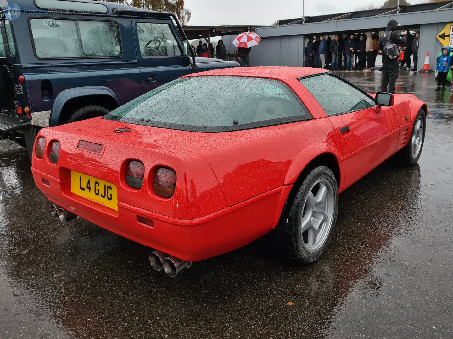 L4GJG, Chevrolet Corvette 4th gen (Sport Coupé) Targa (C4; 07), facelift, 1990–1996