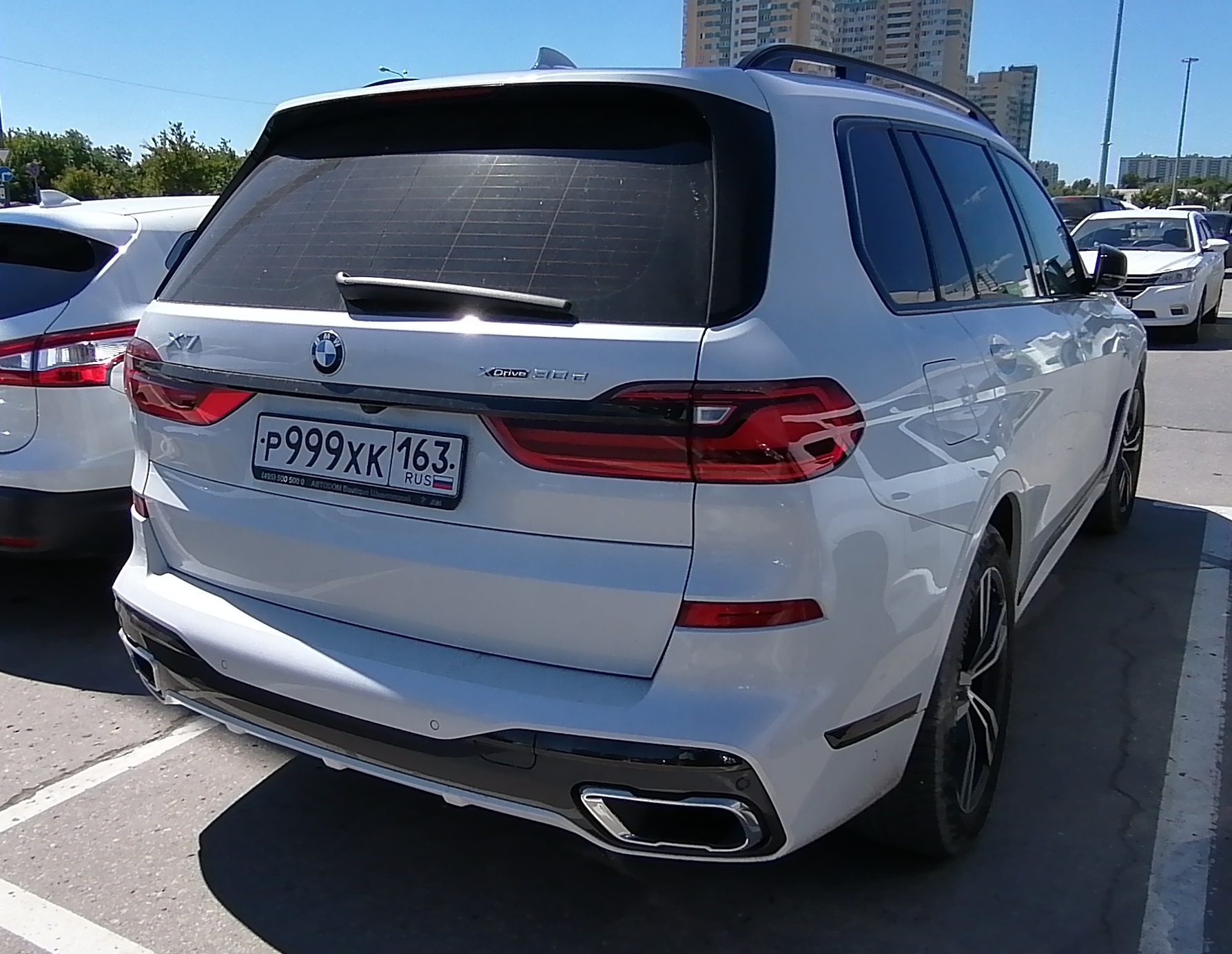 р 999 хк 163, BMW X7 1st gen (G07), 2019–2022