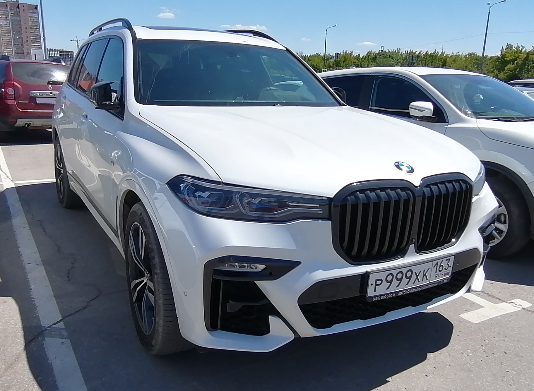 р 999 хк 163, BMW X7 1st gen (G07), 2019–2022