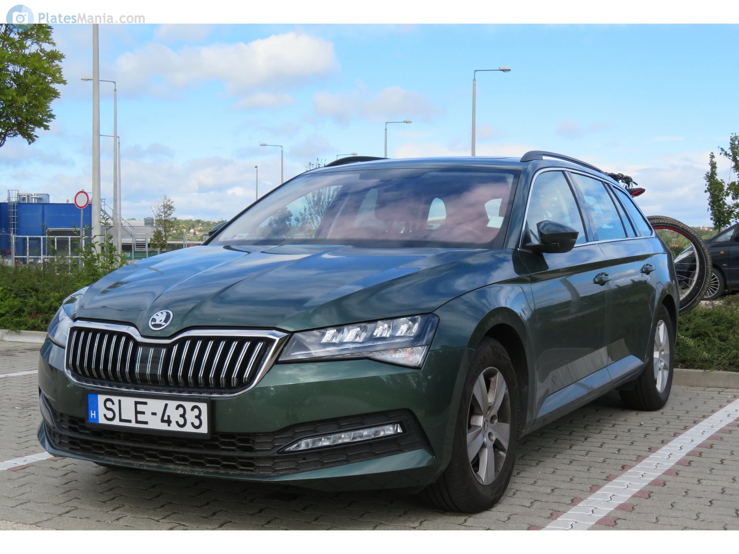 SLE-433, Skoda Superb 3rd gen Combi (B8/3V5), facelift, 2019–2023