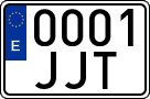 License plates of Spain, Ordinary (2000)
