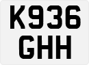 License plate of the United Kingdom, 1983 year system