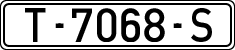 License plates of Spain, 1971 year series