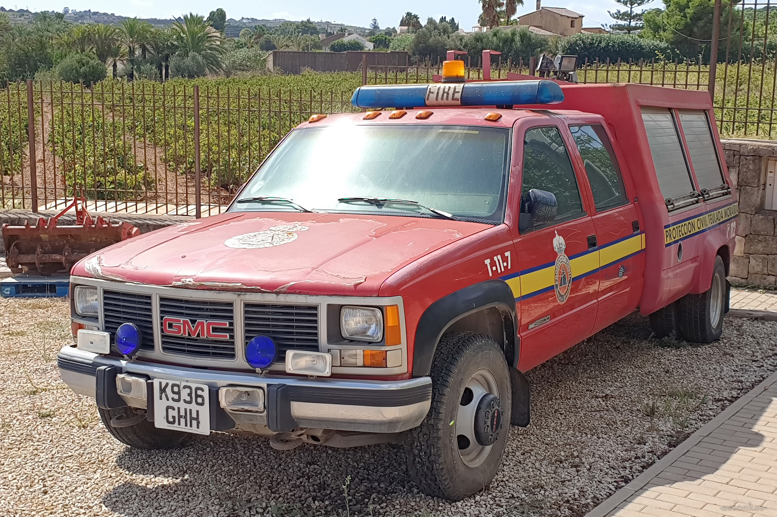 K936GHH, GMC Sierra 1st gen (GMT400), 1988–1998