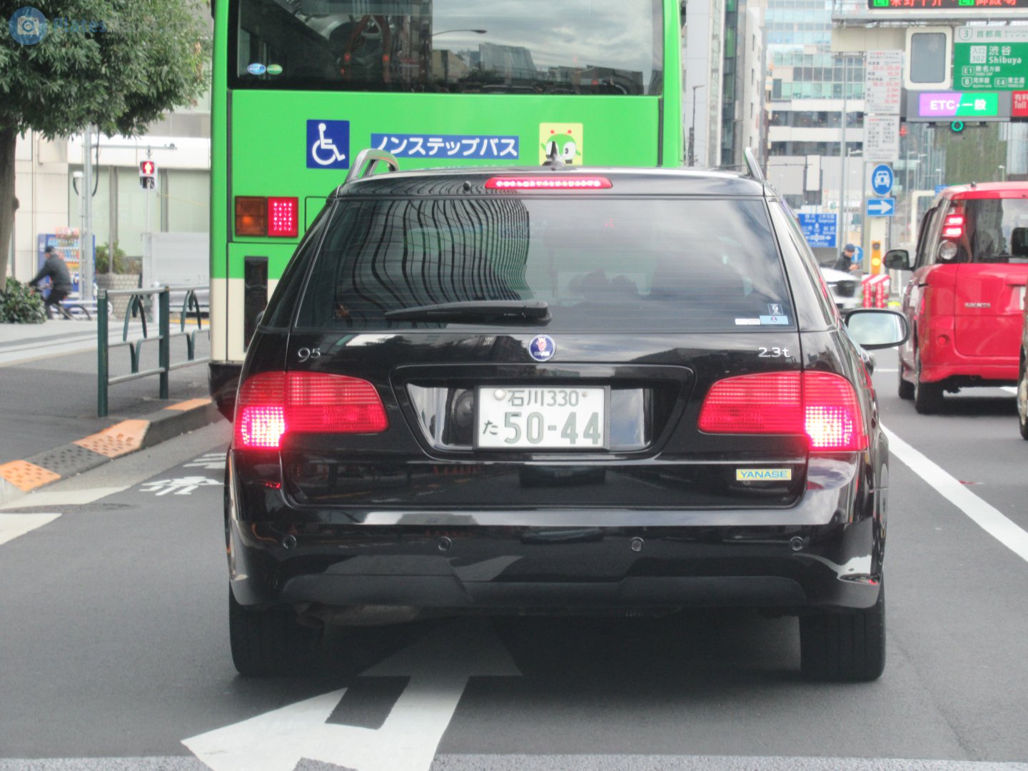 石川 330 た 5044, SAAB 9-5 1st gen SportCombi Wagon (YS3E), 2nd facelift, 2005–2010
